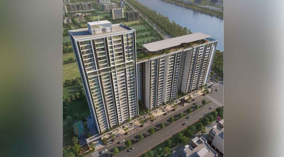Burgundy Mayfair River Residences Banner
